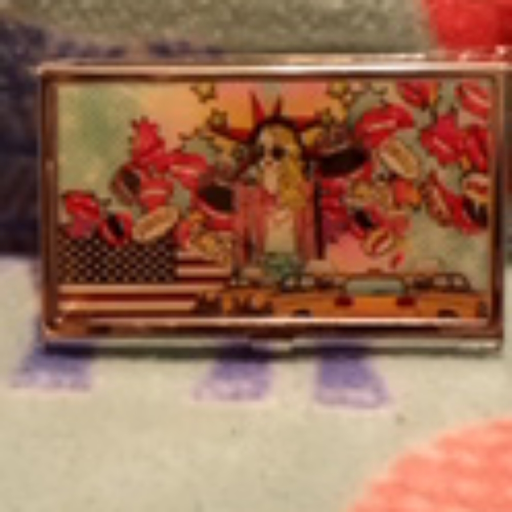 Metallic Business Card Case